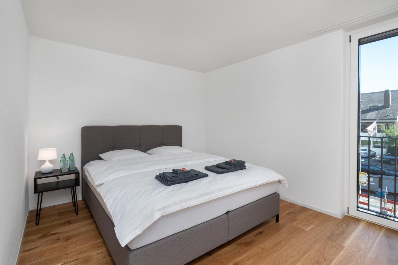 Moderne Neubauwohnung In 빌더스빌 외부 사진