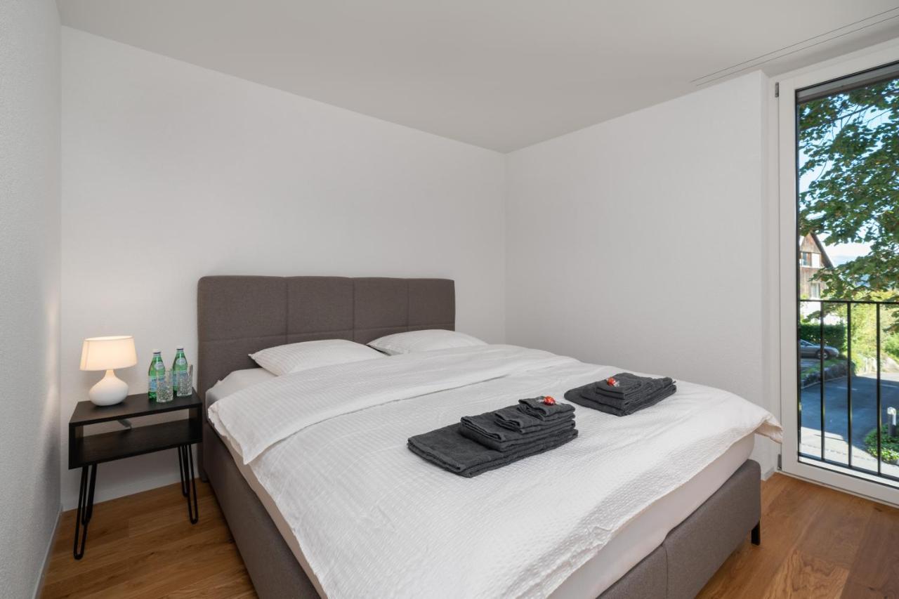 Moderne Neubauwohnung In 빌더스빌 외부 사진